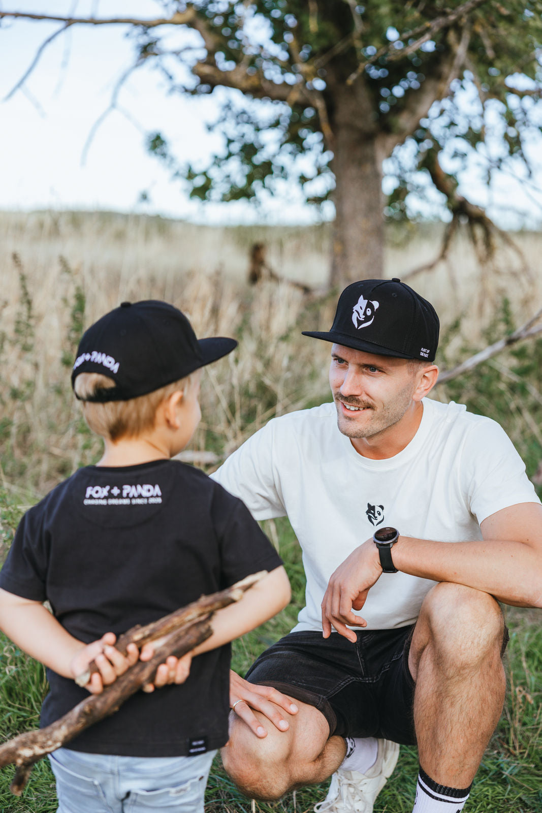 Fox+Panda Snapback Cap (Adults)